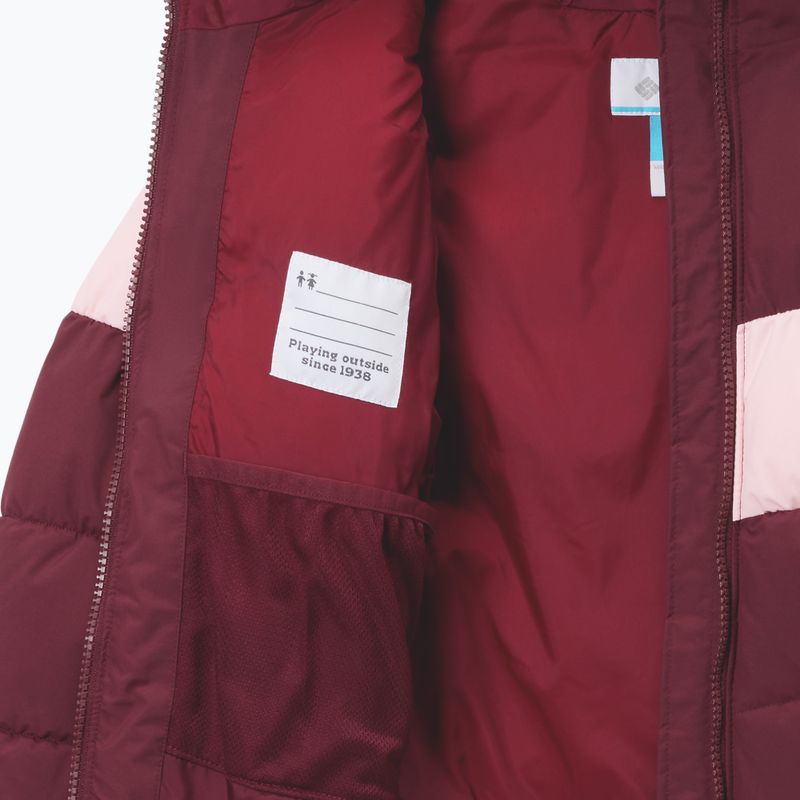 Дитяча лижна куртка Columbia Arctic Blast III rich wine/satin pink 3