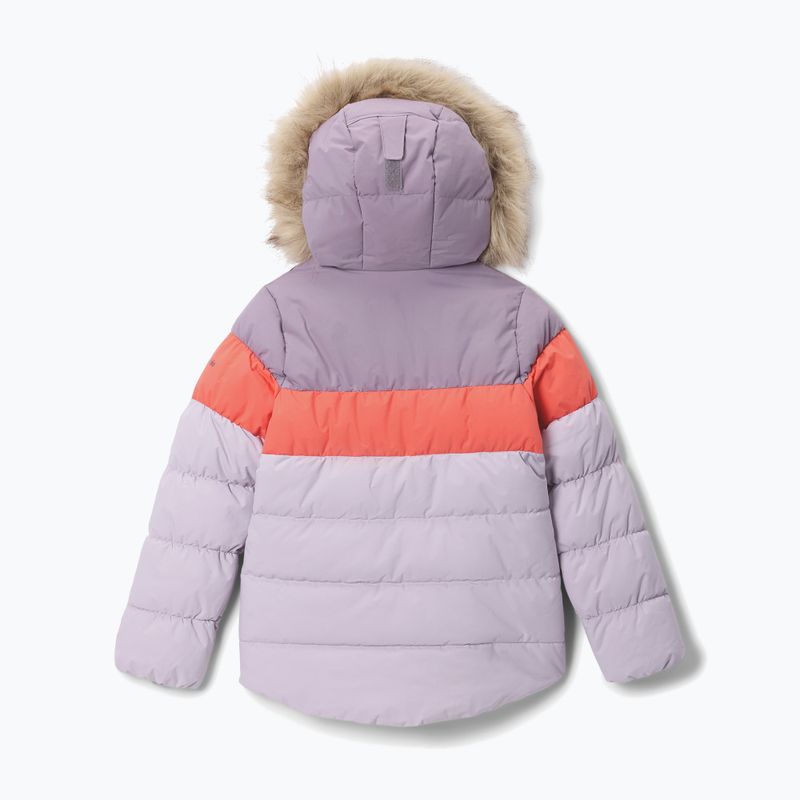 Куртка гірськолижна дитяча Columbia Arctic Blast III lavender pearl/zing/shale purple 2