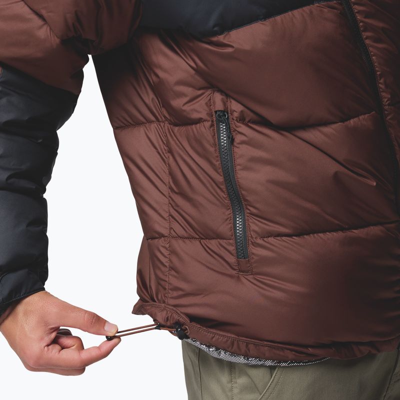 Куртка утеплена чоловіча Columbia Pike Lake II Hooded tobacco/black 9