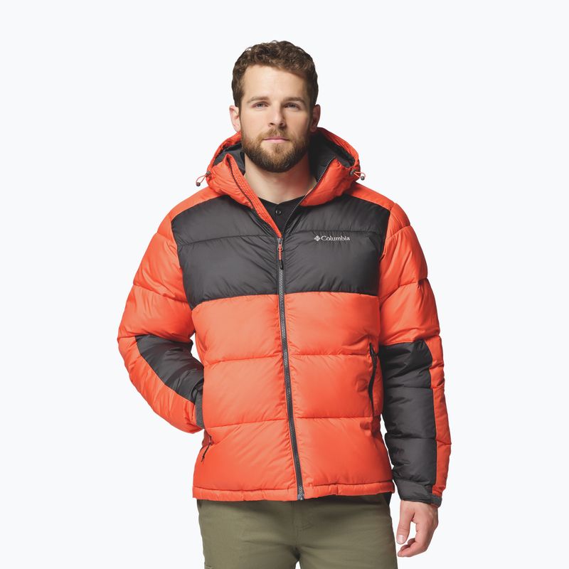 Чоловіча утеплена куртка Columbia Pike Lake II Hooded zing/shark