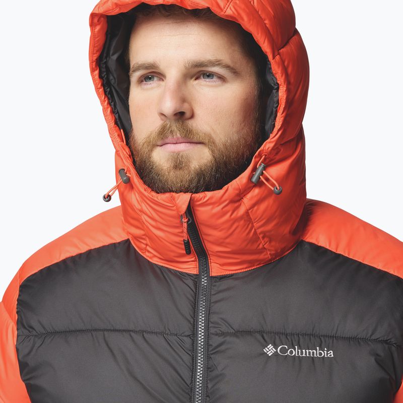 Чоловіча утеплена куртка Columbia Pike Lake II Hooded zing/shark 6