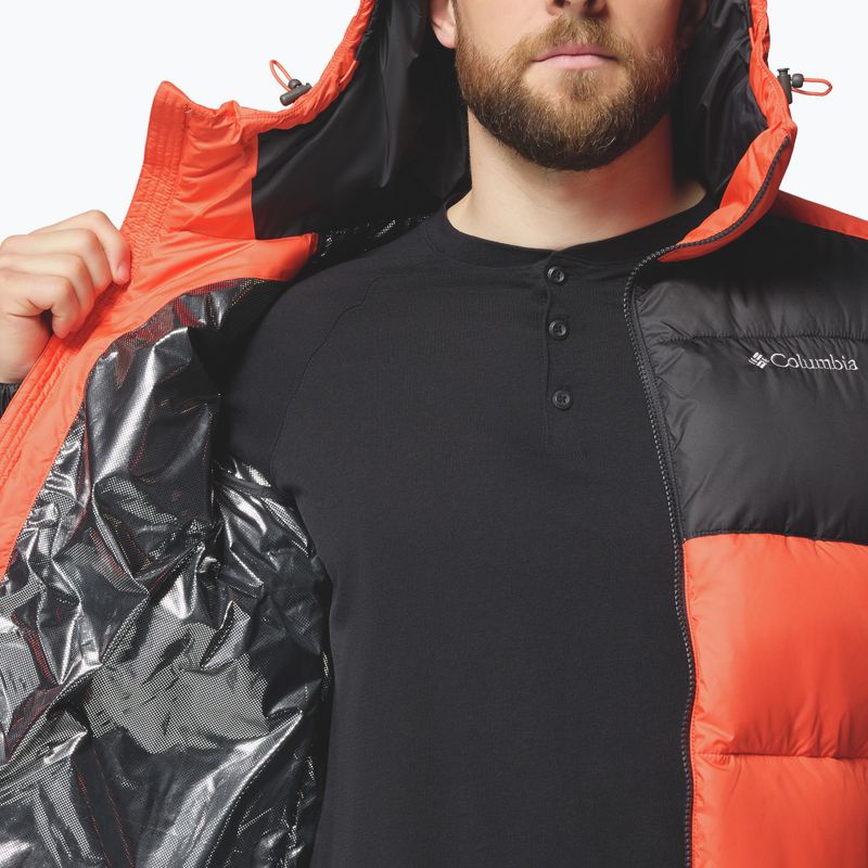 Чоловіча утеплена куртка Columbia Pike Lake II Hooded zing/shark 9