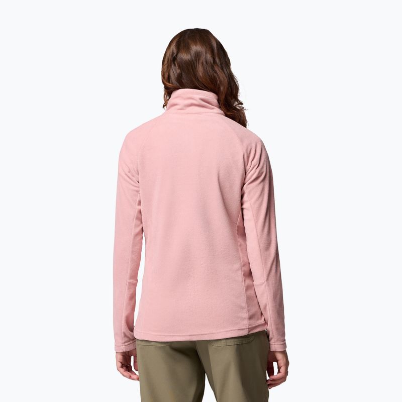 Кофта флісова жіноча Columbia Glacial IV 1/2 Zip eraser pink 3