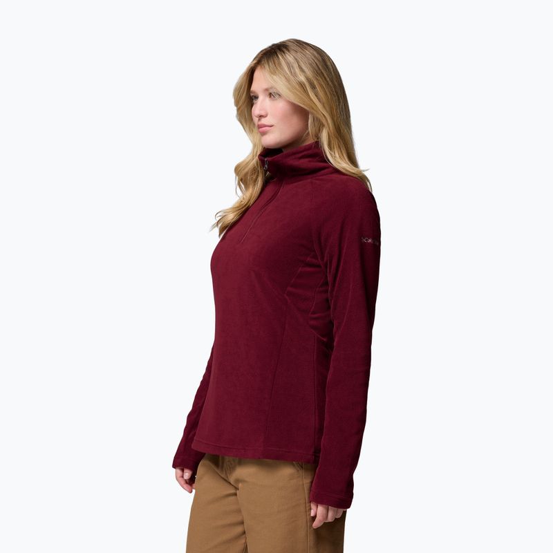 Кофта флісова жіноча Columbia Glacial IV 1/2 Zip rich wine 4