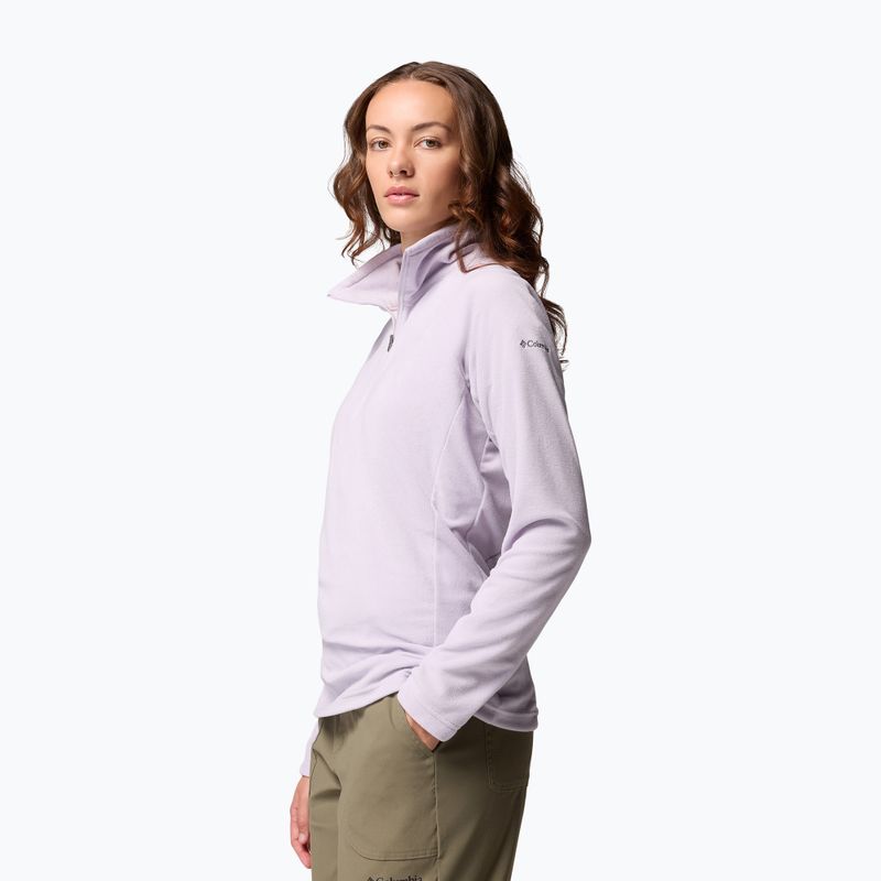 Жіноча флісова кофта Columbia Glacial IV 1/2 Zip lavender pearl 4