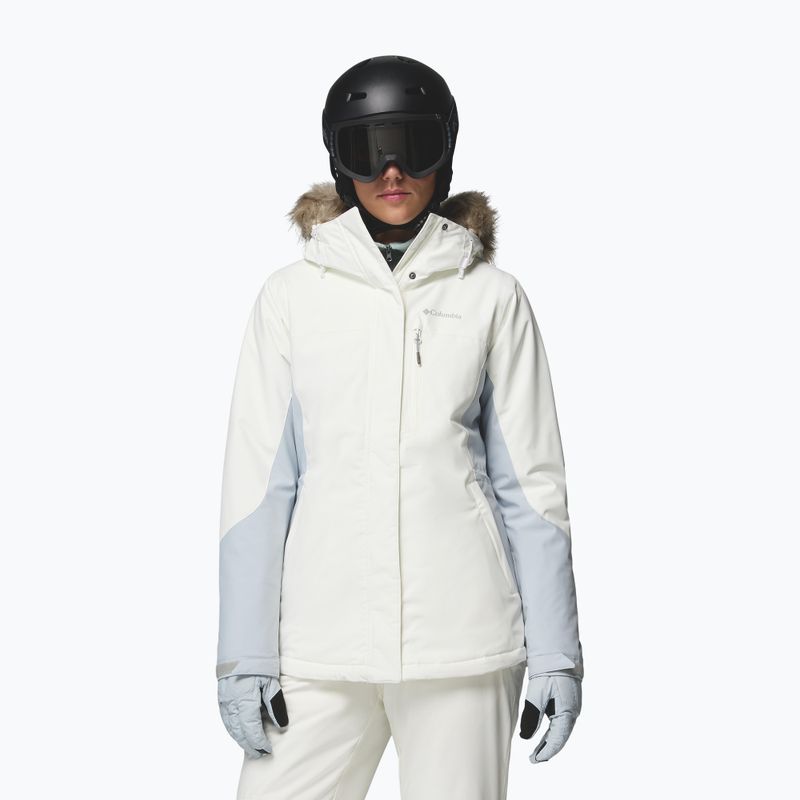 Жіноча лижна куртка Columbia Ava Alpine II Ins sea salt/cirrus grey