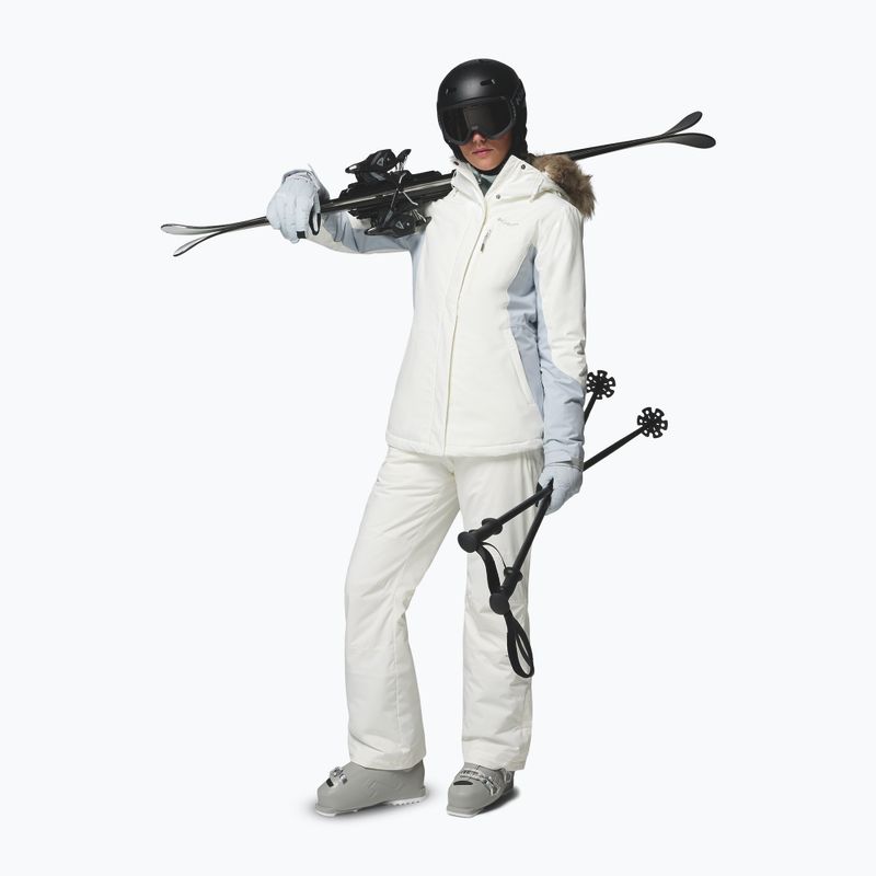 Жіноча лижна куртка Columbia Ava Alpine II Ins sea salt/cirrus grey 2