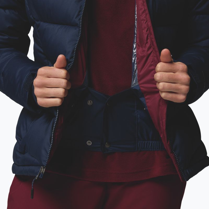 Куртка гірськолижна жіноча Columbia Abbott Peak II Ins collegiate navy/rich wine/eraser pink 10