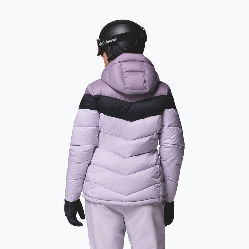 Куртка гірськолижна жіноча Columbia Abbott Peak II Ins lavender pearl/shale purple/black 3