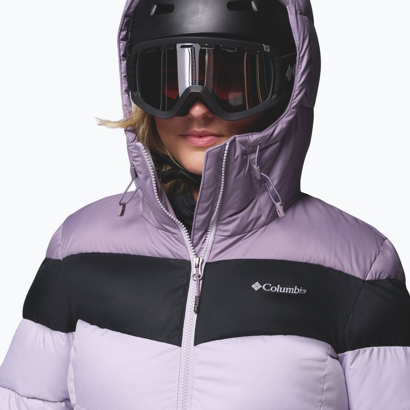 Жіноча лижна куртка Columbia Abbott Peak II Ins lavender pearl/shale purple/black 5
