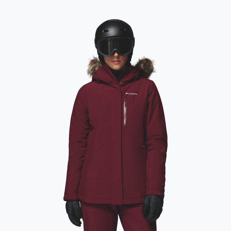 Жіноча лижна куртка Columbia Ava Alpine II Ins rich wine