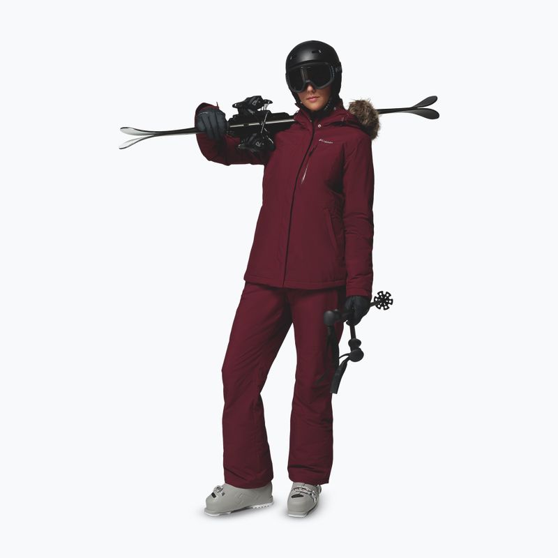 Жіноча лижна куртка Columbia Ava Alpine II Ins rich wine 2