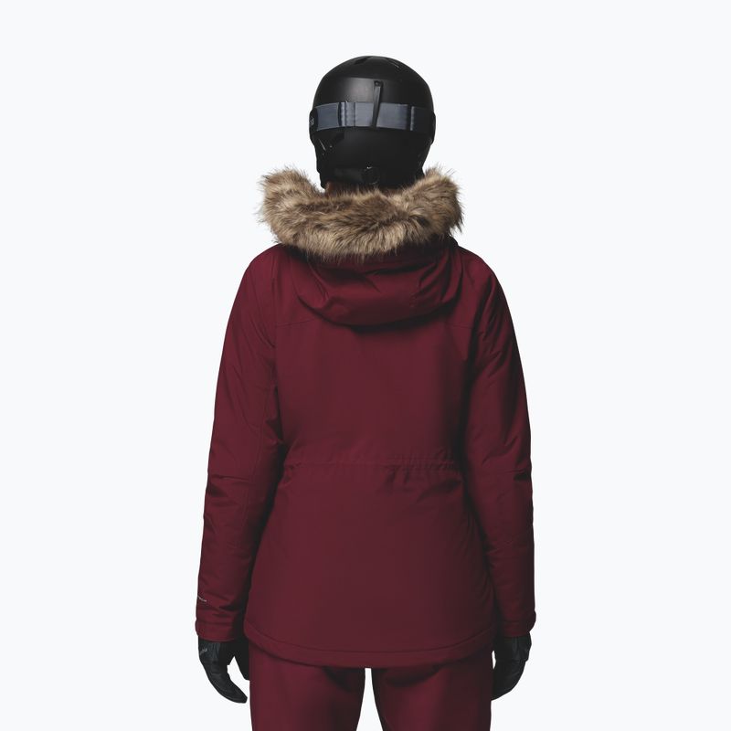 Жіноча лижна куртка Columbia Ava Alpine II Ins rich wine 3