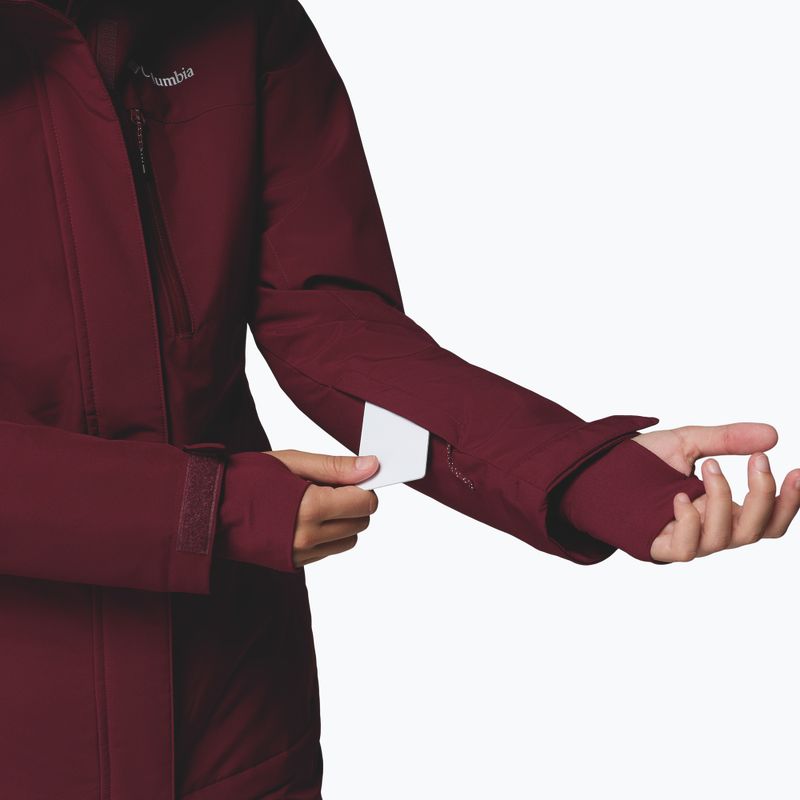 Жіноча лижна куртка Columbia Ava Alpine II Ins rich wine 7