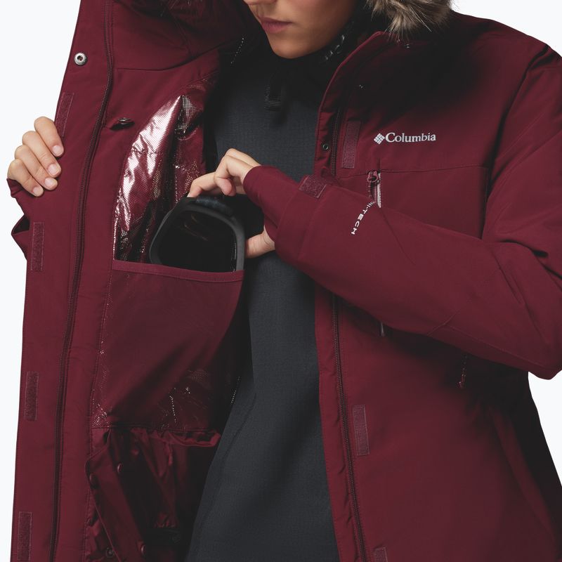 Жіноча лижна куртка Columbia Ava Alpine II Ins rich wine 9