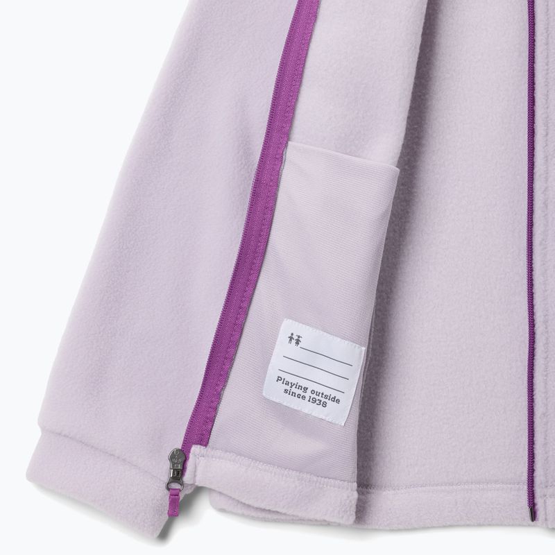 Дитяча флісова куртка Columbia Benton Springs Fleece lavender pearl 3