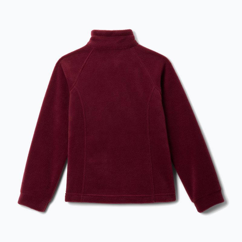 Дитяча флісова кофта Columbia Benton Springs Fleece rich wine 2