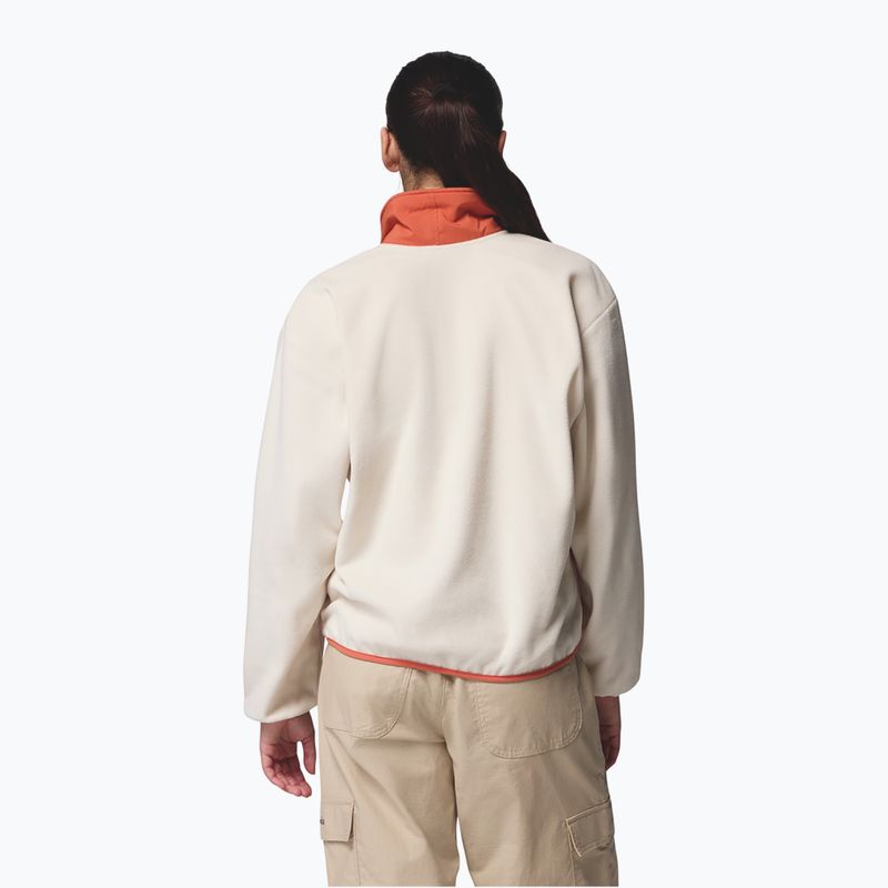 Жіноча флісова кофта Columbia Sequoia Grove 1/2 Zip Fleece chalk/eraser pink/tuscan 3