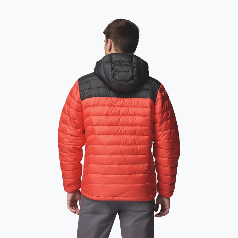 Чоловіча куртка Columbia Powder Lite II Hooded zing/shark 3
