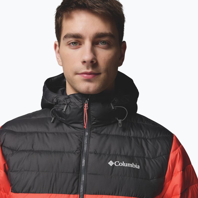 Куртка чоловіча Columbia Powder Lite II Hooded zing/shark 6