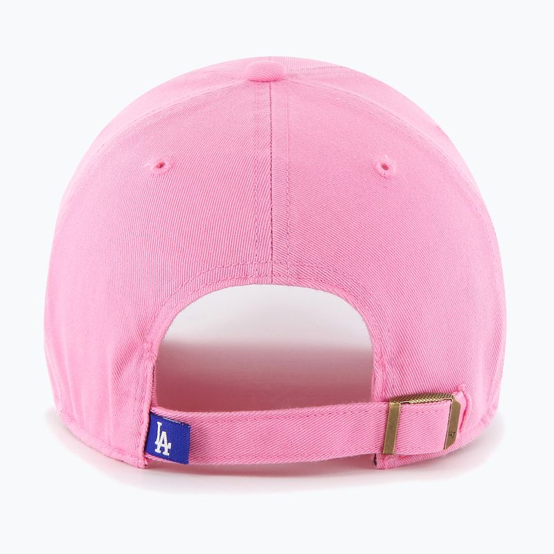 Кепка 47 Brand MLB Los Angeles Dodgers CLEAN UP rose 2