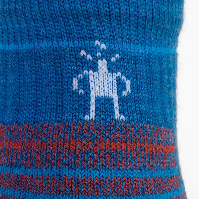 Шкарпетки для трекінгу Smartwool Hike Light Cushion Ankle блакитно-помаранчеві SW001611E18 3