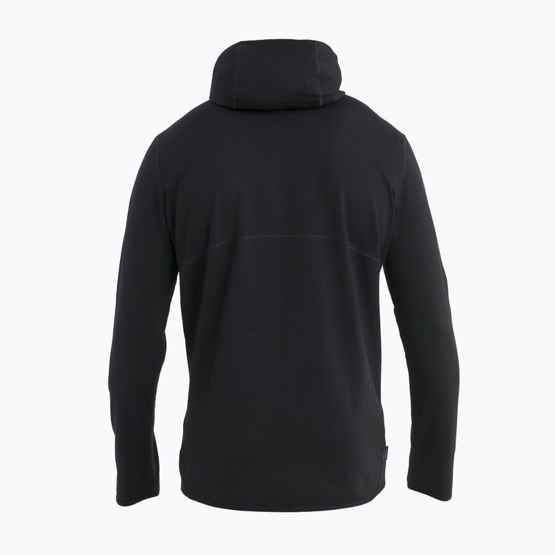 Кофта лижна чоловіча icebreaker Merino 560 Realfleece Elemental II black 6