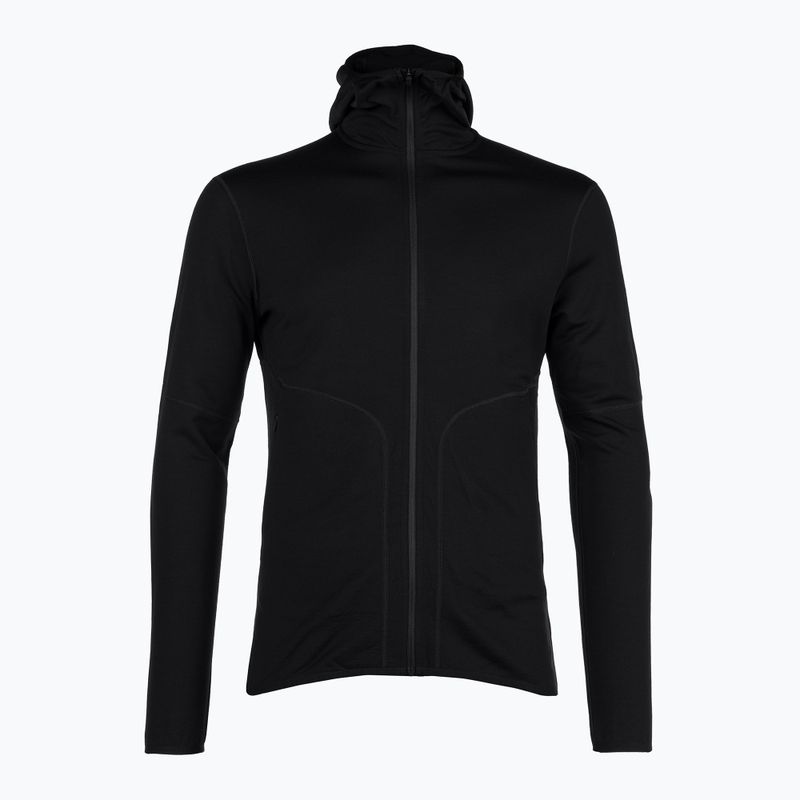 Кофта лижна чоловіча icebreaker Merino 560 Realfleece Elemental II black