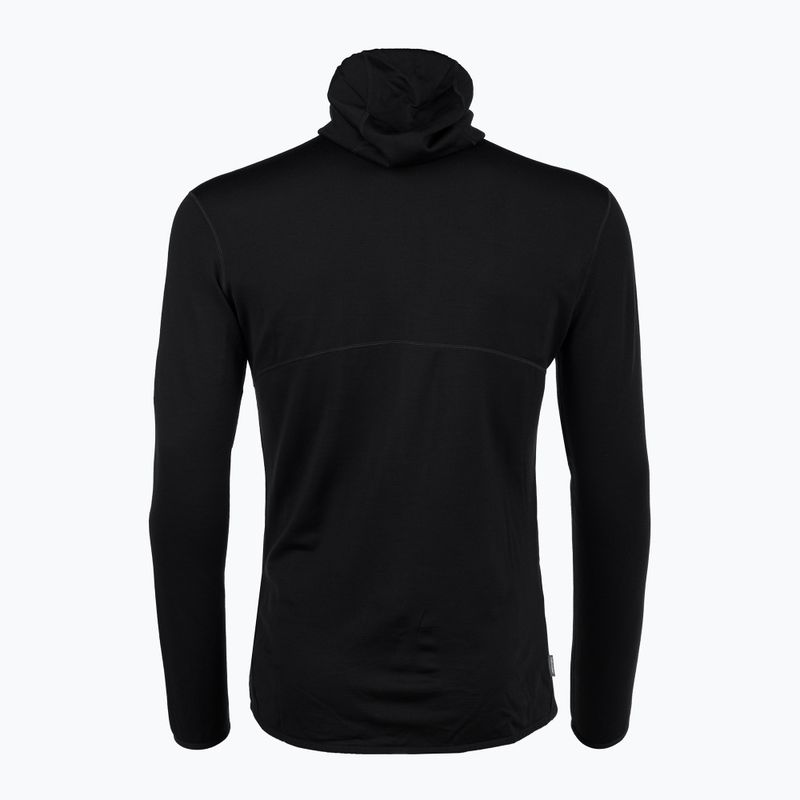Кофта лижна чоловіча icebreaker Merino 560 Realfleece Elemental II black 2