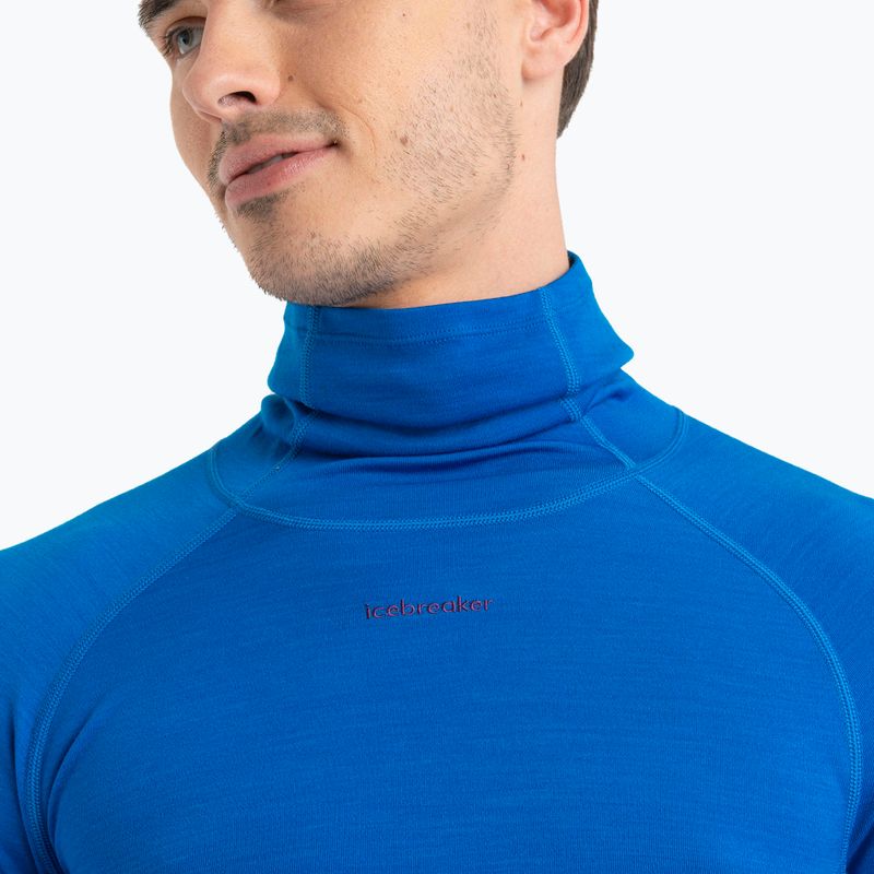 Термокофта чоловіча icebreaker Merino Roll Neck lazurite 3