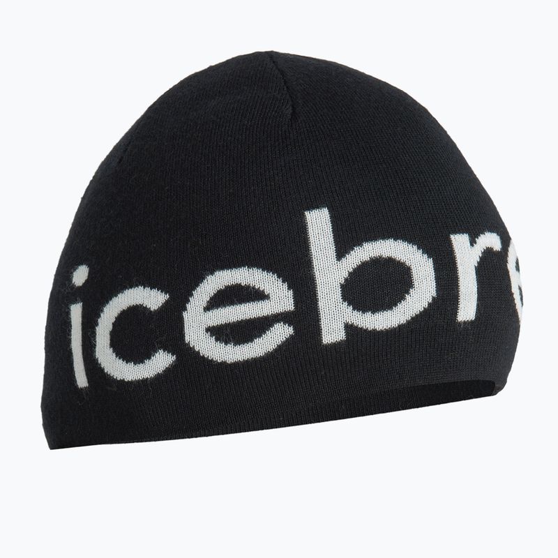 Шапка зимова icebreaker Merino Icebreaker Beanie black/ecru hthr 6