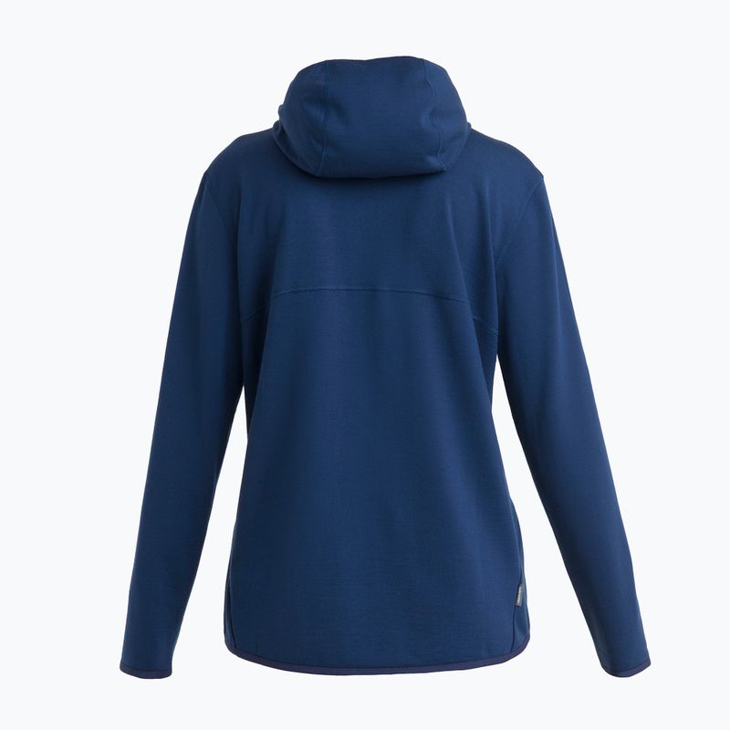 Кофта лижна жіноча icebreaker Merino 560 Realfleece Elemental II royal navy 5