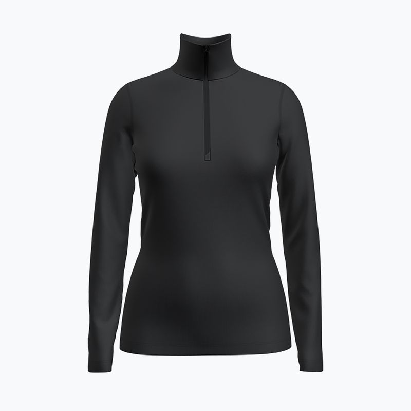 Жіноча термоактивна кофта icebreaker 260 Tech LS Half Zip чорна 8