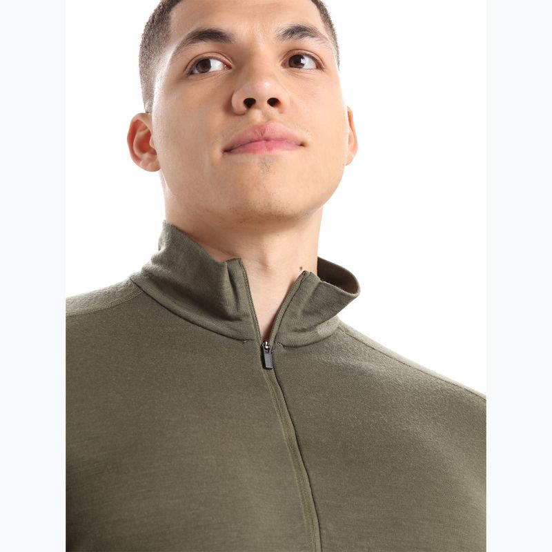 Чоловіча термоактивна кофта icebreaker Merino 200 Oasis Half Zip loden 4