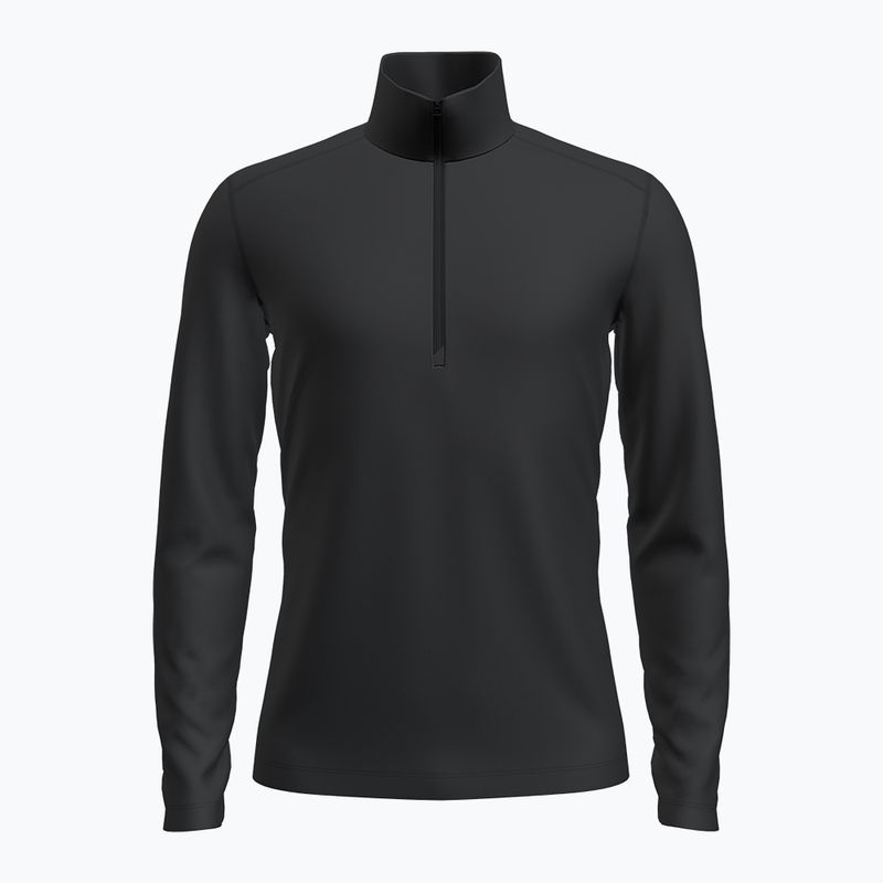 Кофта термічна чоловіча icebreaker 260 Tech LS Half Zip black 7