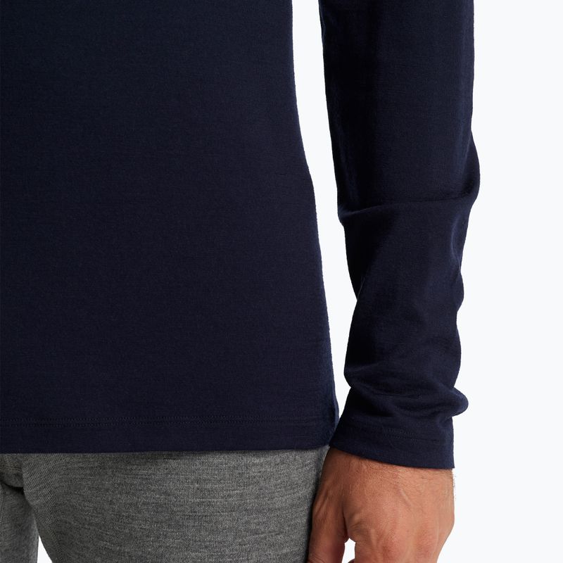 Кофта термічна чоловіча icebreaker Merino 200 Oasis Half Zip midnight navy 6