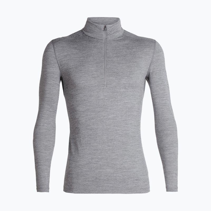 Кофта термічна чоловіча icebreaker Merino 200 Oasis Half Zip gritstone heather 6