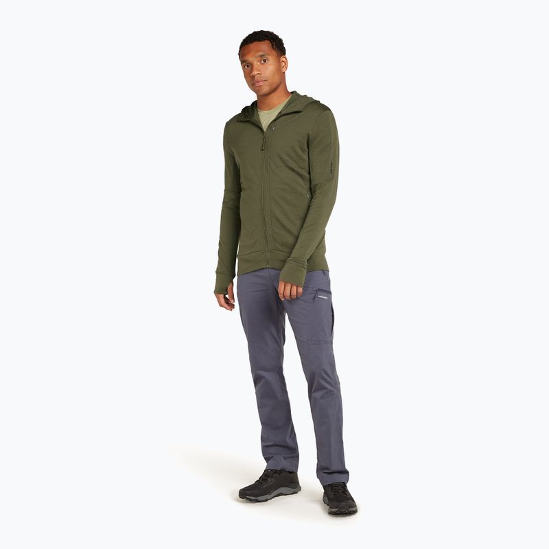 Чоловіча толстовка Merino 260 Quantum IV Zip Hoodie loden 2