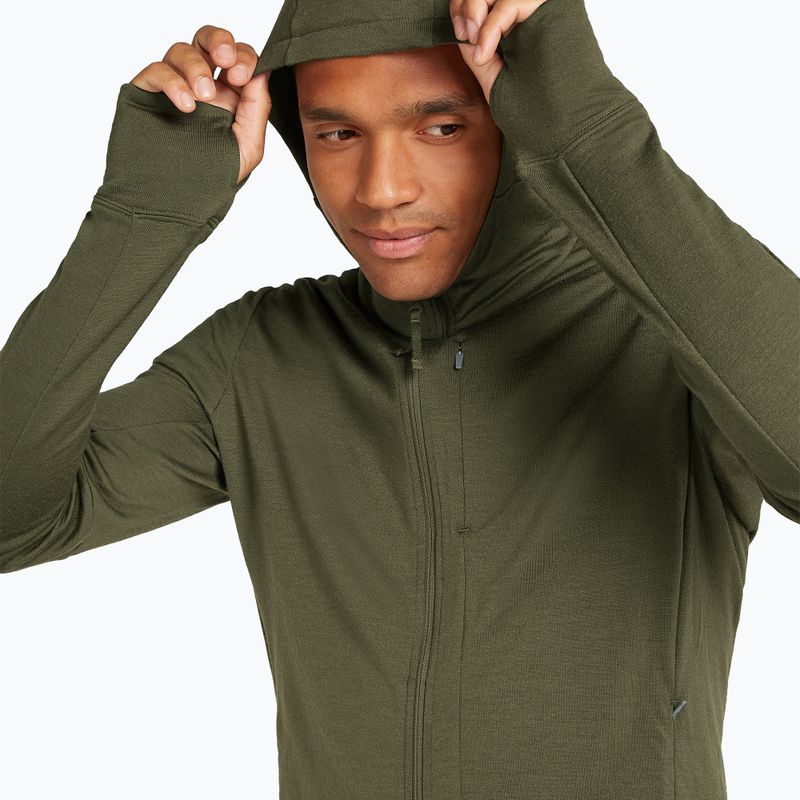 Чоловіча толстовка Merino 260 Quantum IV Zip Hoodie loden 5