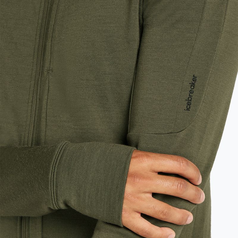 Чоловіча толстовка Merino 260 Quantum IV Zip Hoodie loden 7