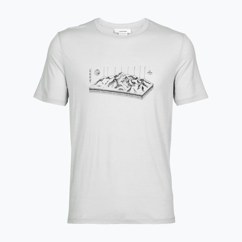 Футболка трекінгова чоловіча icebreaker Tech Lite II Alps 3D ether 6