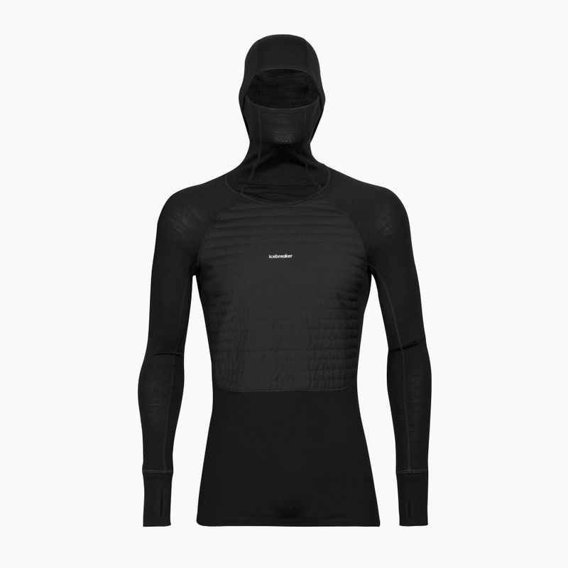 Кофта трекінгова чоловіча icebreaker ZoneKnit Insulated black 7