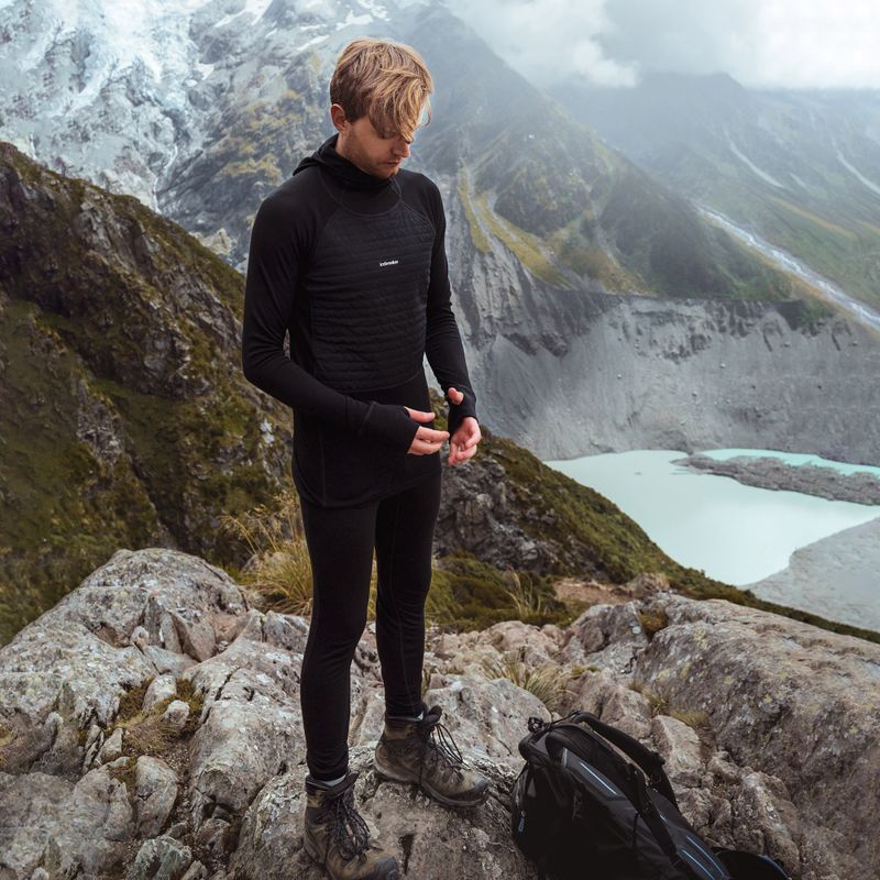 Кофта трекінгова чоловіча icebreaker ZoneKnit Insulated black 8