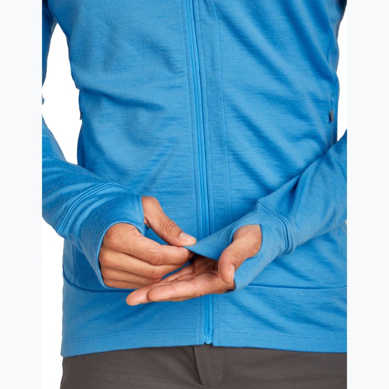 Кофта трекінгова чоловіча icebreaker Merino 260 Quantum IV Zip Hoodie arctic 8