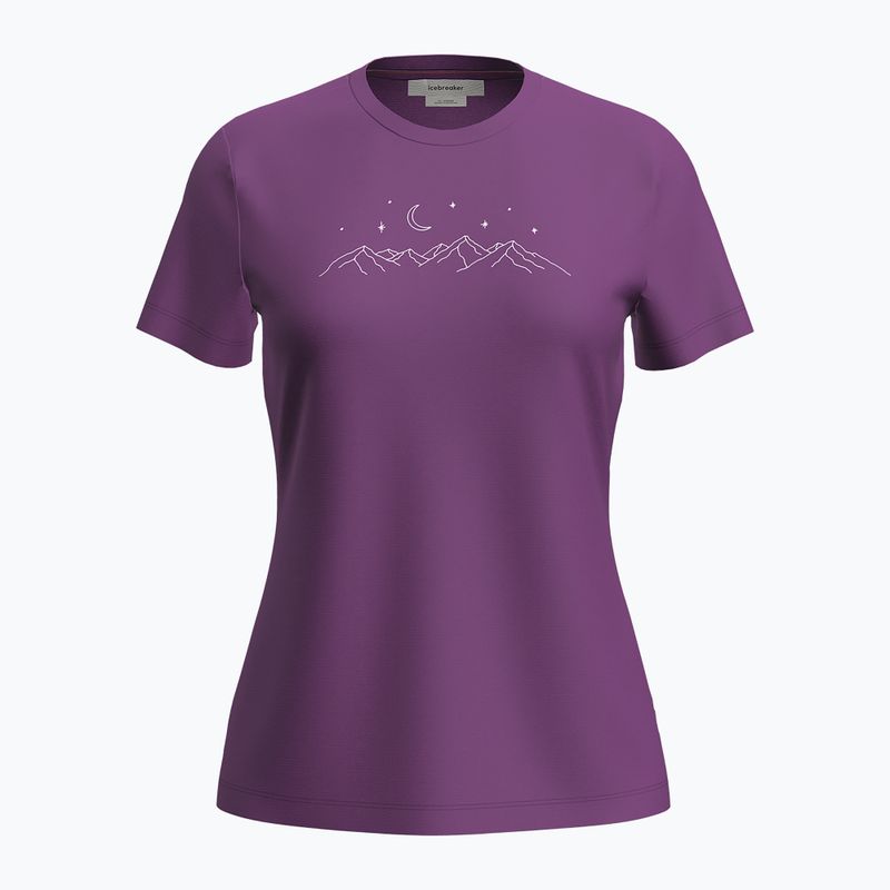 Льодохідна жіноча трекінгова футболка Merino 150 Tech Lite SS Tee Sparkling Stars passion