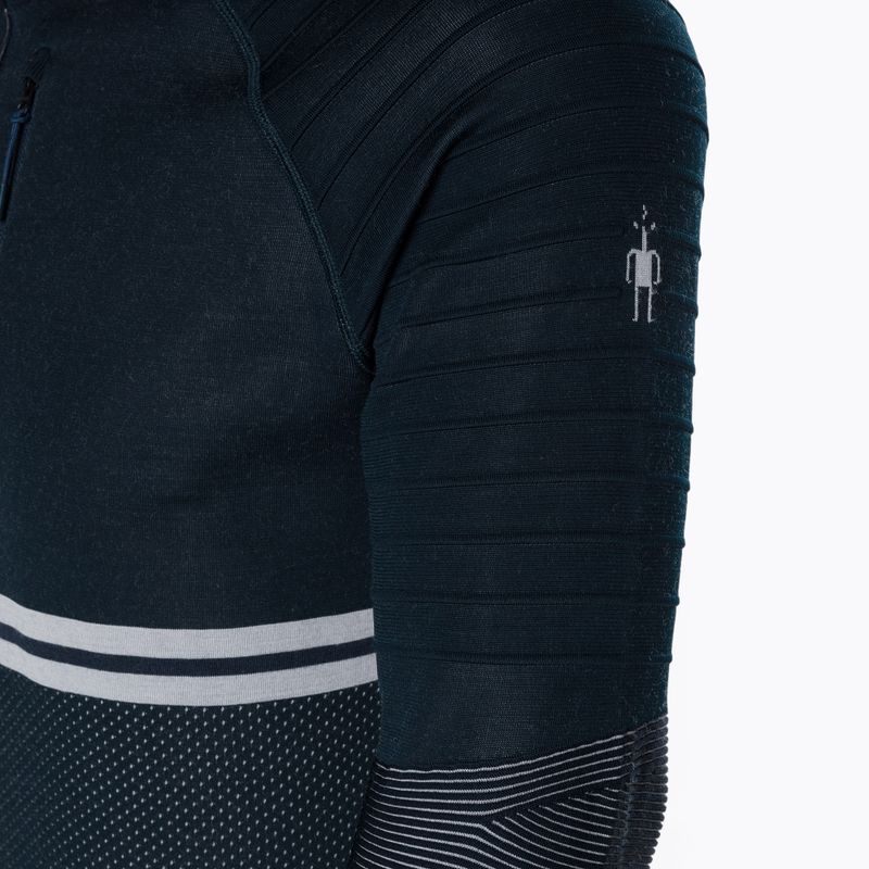 Чоловіча термоактивна кофта Smartwool Intraknit Merino Tech 1/4 Zip deep navy 4