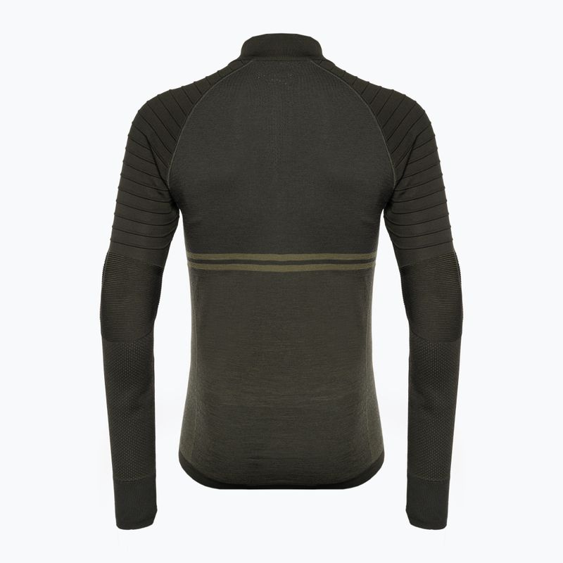 Термокофта чоловіча Smartwool Intraknit Merino Tech 1/4 Zip сіра SW016670K15 2