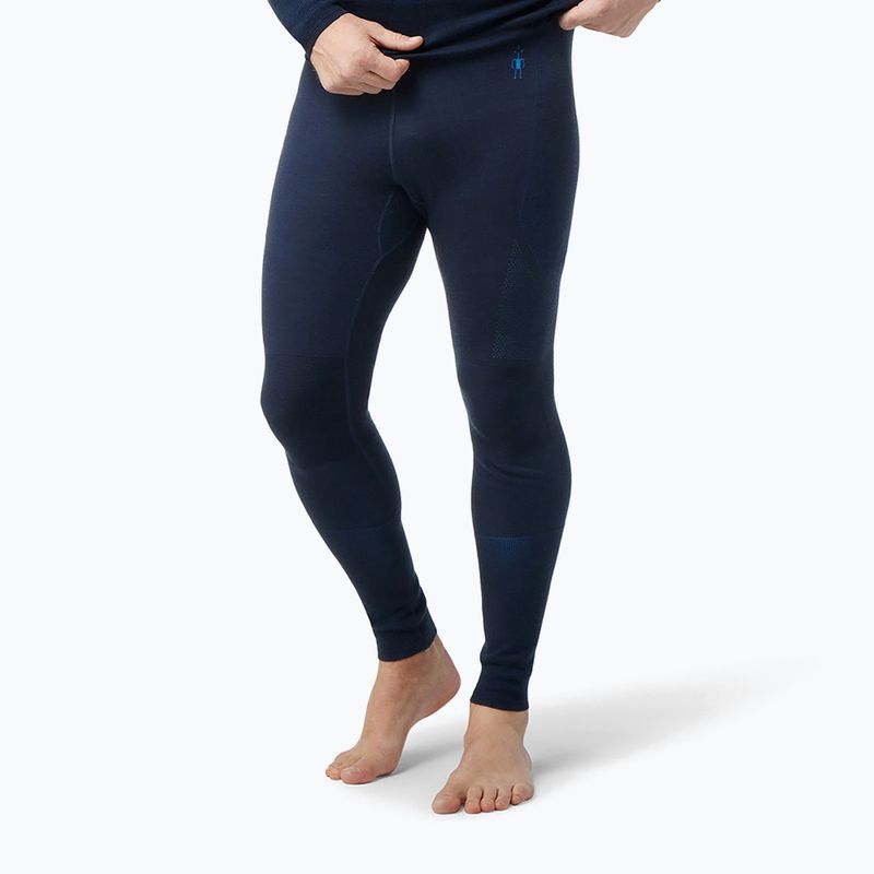 Термоштани чоловічі Smartwool Intraknit Thermal Merino Base Layer Bottom сині SW016829K38