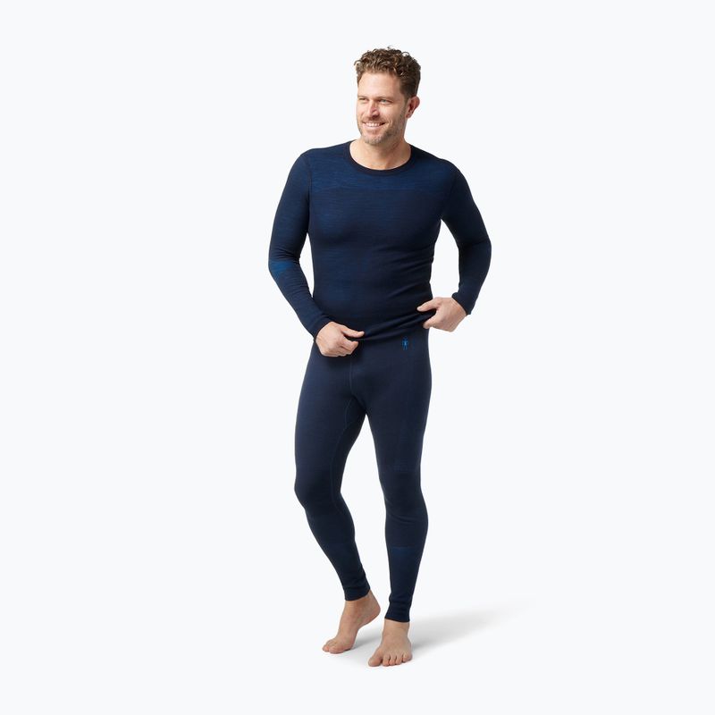 Термоштани чоловічі Smartwool Intraknit Thermal Merino Base Layer Bottom сині SW016829K38 2