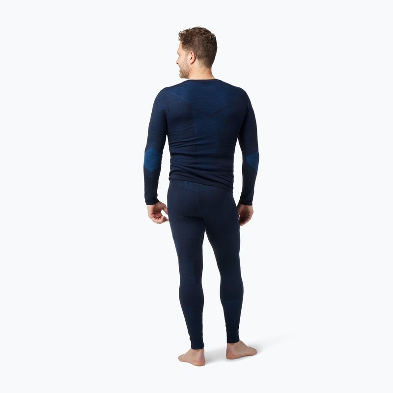 Термоштани чоловічі Smartwool Intraknit Thermal Merino Base Layer Bottom сині SW016829K38 3